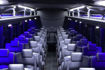 Moore Charter Bus Interior