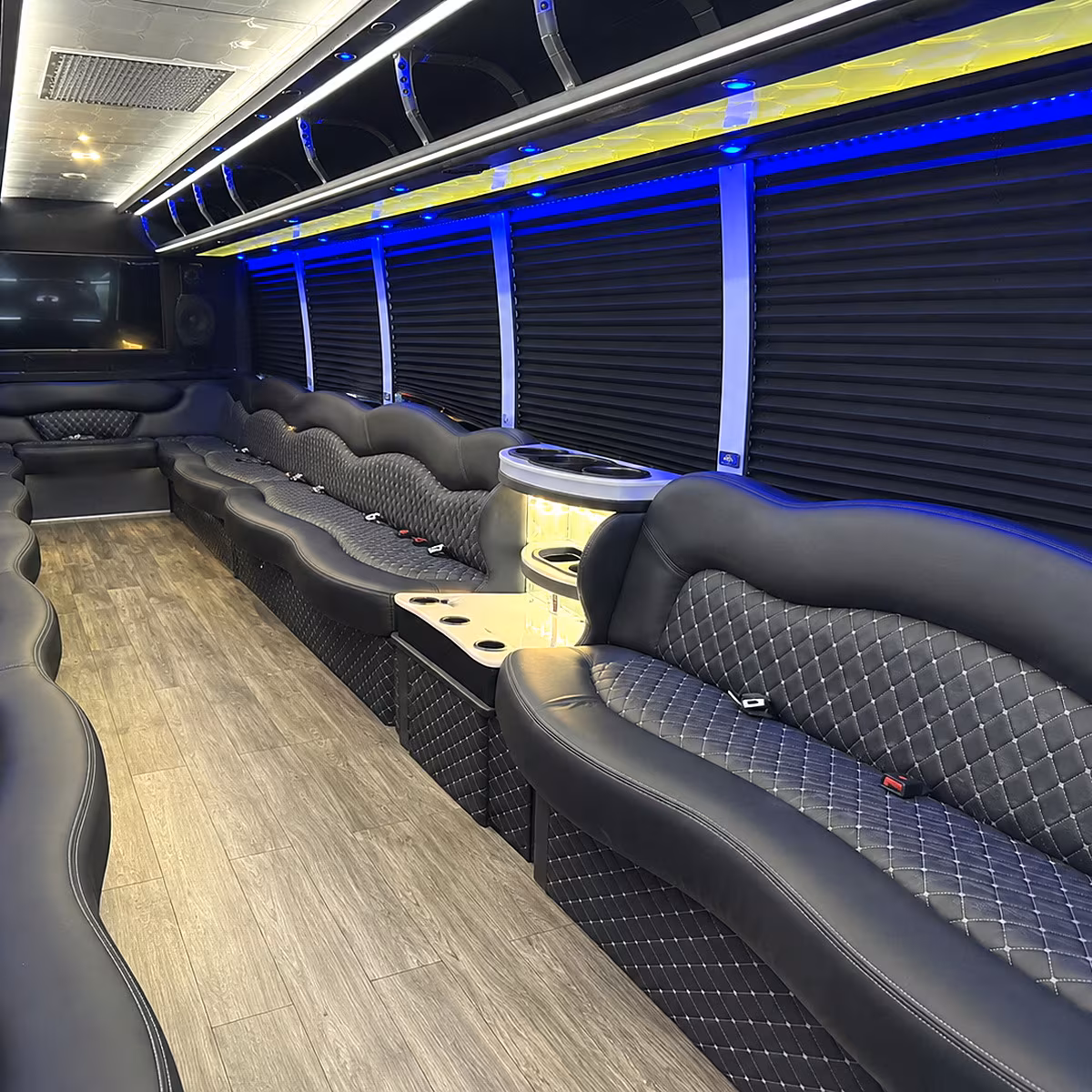 browse party buses for the bridal party before the big moment
